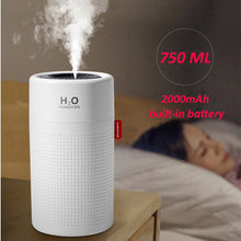 Rechargeable usb humidifier