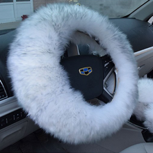 Fur Steering Wheel Cover