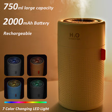 Rechargeable usb humidifier