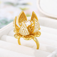 Flocaw Blooming Flower Ring