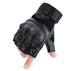 Full Finger Tactical Army Gloves Military Paintball Shooting Airsoft PU Leather Touch Screen Rubber Protective Gear Women Men