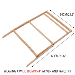 3Size Wooden Weaving Loom Kit Hand-Woven DIY Woven Set Household Tapestry Scarf Multifunctional Loom Sewing Machine