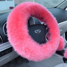 Fur Steering Wheel Cover