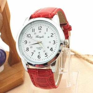 2017 mens fashion watches relojes hombre Elegant Analog Luxury geneva watches men PU Leather Strap Quartz Mens Wrist Watch