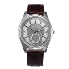 New Mens Watches Top Brand Luxury Watches Leather Stainless Steel Dial Business Quartz Wrist Watch Wristwatches Relojes