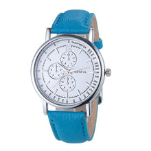 2016 new watch Women fashion Geneva women Watches PU Leather Strap wristwatches For Women