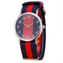 Luxury Fashion Canvas Mens Analog Watch Wrist Watches