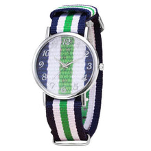 Luxury Fashion Canvas Mens Analog Watch Wrist Watches