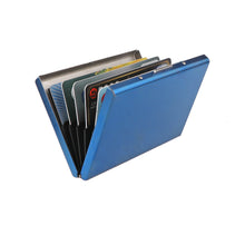 RFID Blocking Credit Card Holder Stainless Steel Wallet Case for ID Card Business Cards Driver License