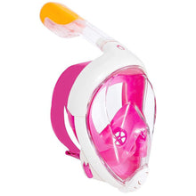 180°View Panoramic Full Face Snorkel Mask with Anti-fog Anti-leak Snorkeling Design