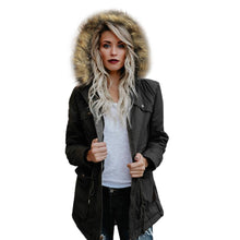 Hooded Cotton Winter Coat Warm Long Jacket