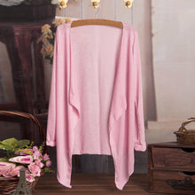 Summer Women Long Thin Cardigan Modal Sun Protection Clothing Tops