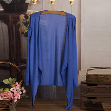 Summer Women Long Thin Cardigan Modal Sun Protection Clothing Tops