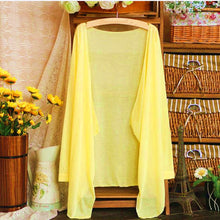 Summer Women Long Thin Cardigan Modal Sun Protection Clothing Tops