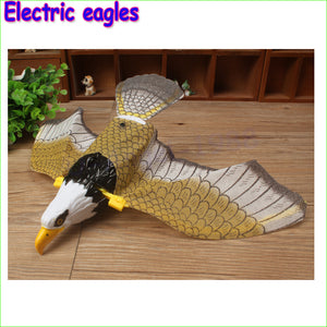 1pcs Electric eagles Electric parrot with sound and light can fly electronic toys birthday gifts for kids and children toys