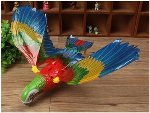 1pcs Electric eagles Electric parrot with sound and light can fly electronic toys birthday gifts for kids and children toys